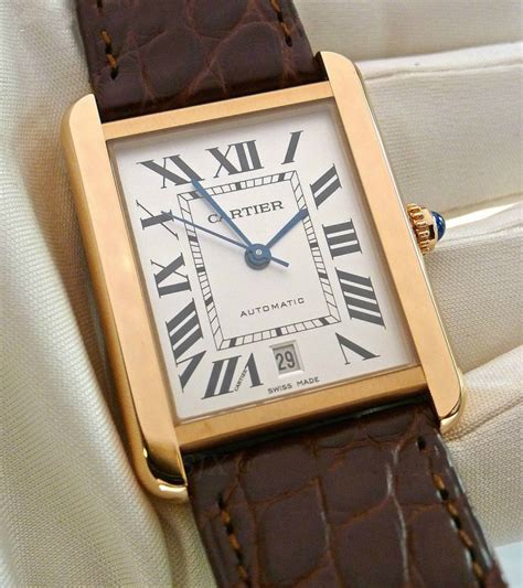 cartier tank solo replica|reproduction cartier tank watch.